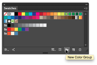 Illustrator Swatches panel