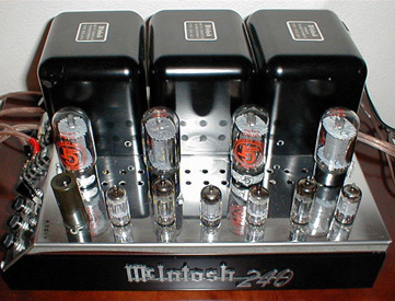 vintage McIntosh 240 amplifier