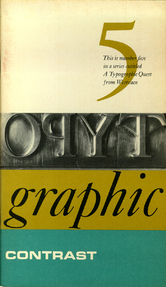 A Typographic Quest Pamphlet cover