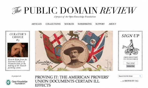 The Public Domain Review