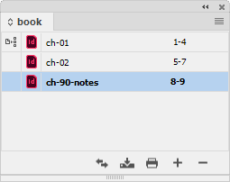 Endnotes book panel