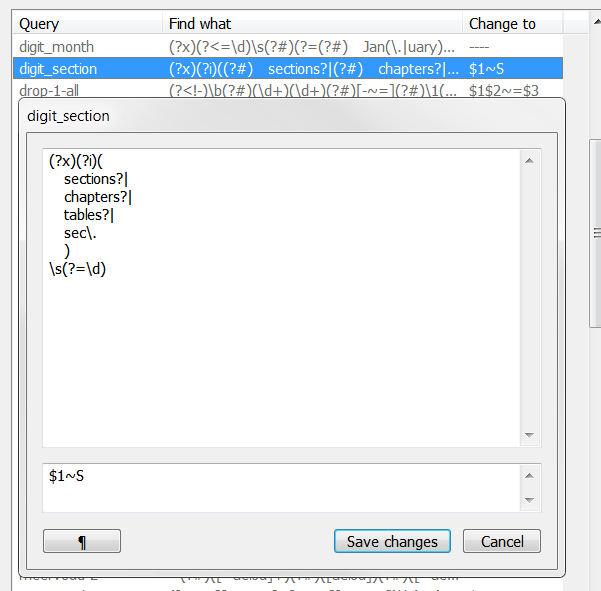 GREP query queries overview