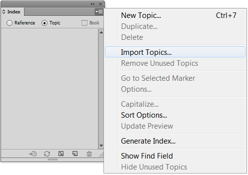 import topics