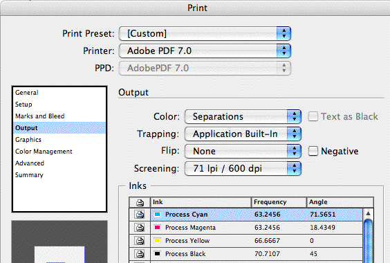 add printer marks in acrobat for mac