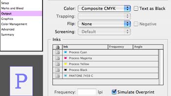 Simulate Overprinting