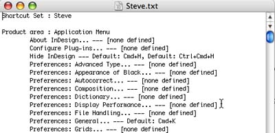 Show Set Using TextEdit