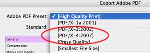PDFX4 Preset