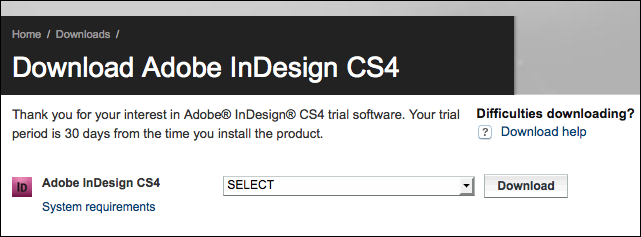 free adobe cs4 download for mac