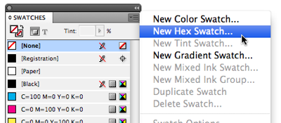 adobe indesign cs3 add new swatches