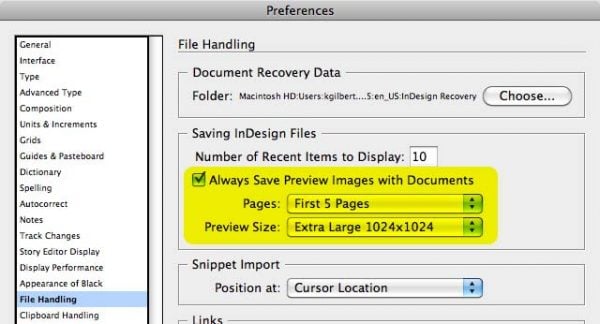 Saving Thumbnails of InDesign Pages