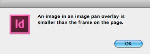 Rotated images may cause an error when used for Pan & Zoom in Digital Publishing projects.
