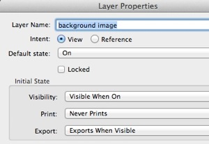 make layer non printing