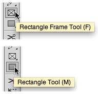 The two tools as they appear in the Tools panel