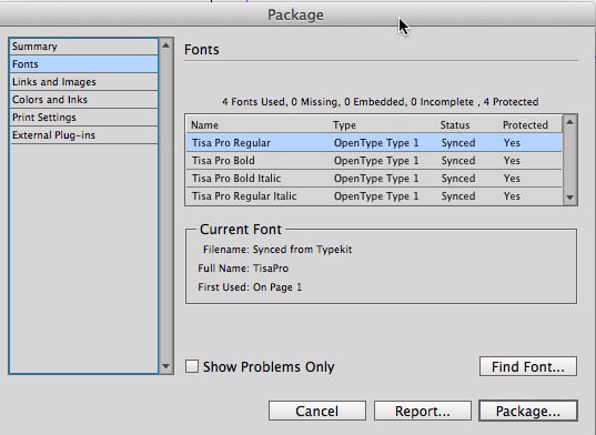 Packaging Typekit Fonts