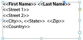 data merge template