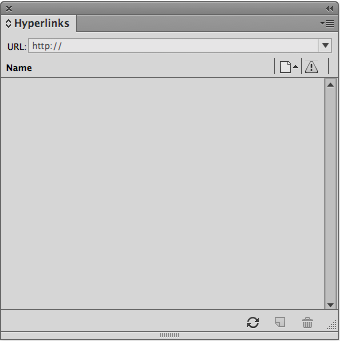 HyperlinksPanelInDesign9.2