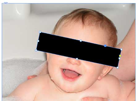 how black appears in InDesign