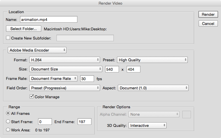 Create Video & Animated GIFs with InDesign & Adobe Media Encoder