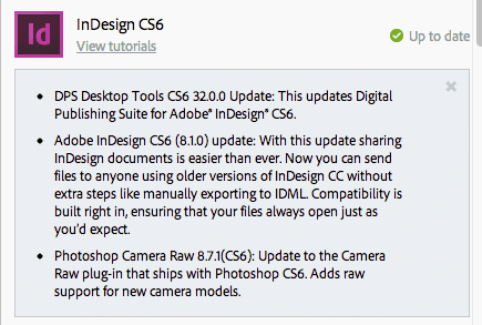 Adobe Indesign Cs6 Update Mac