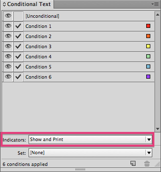 ShowAndPrintIndicators