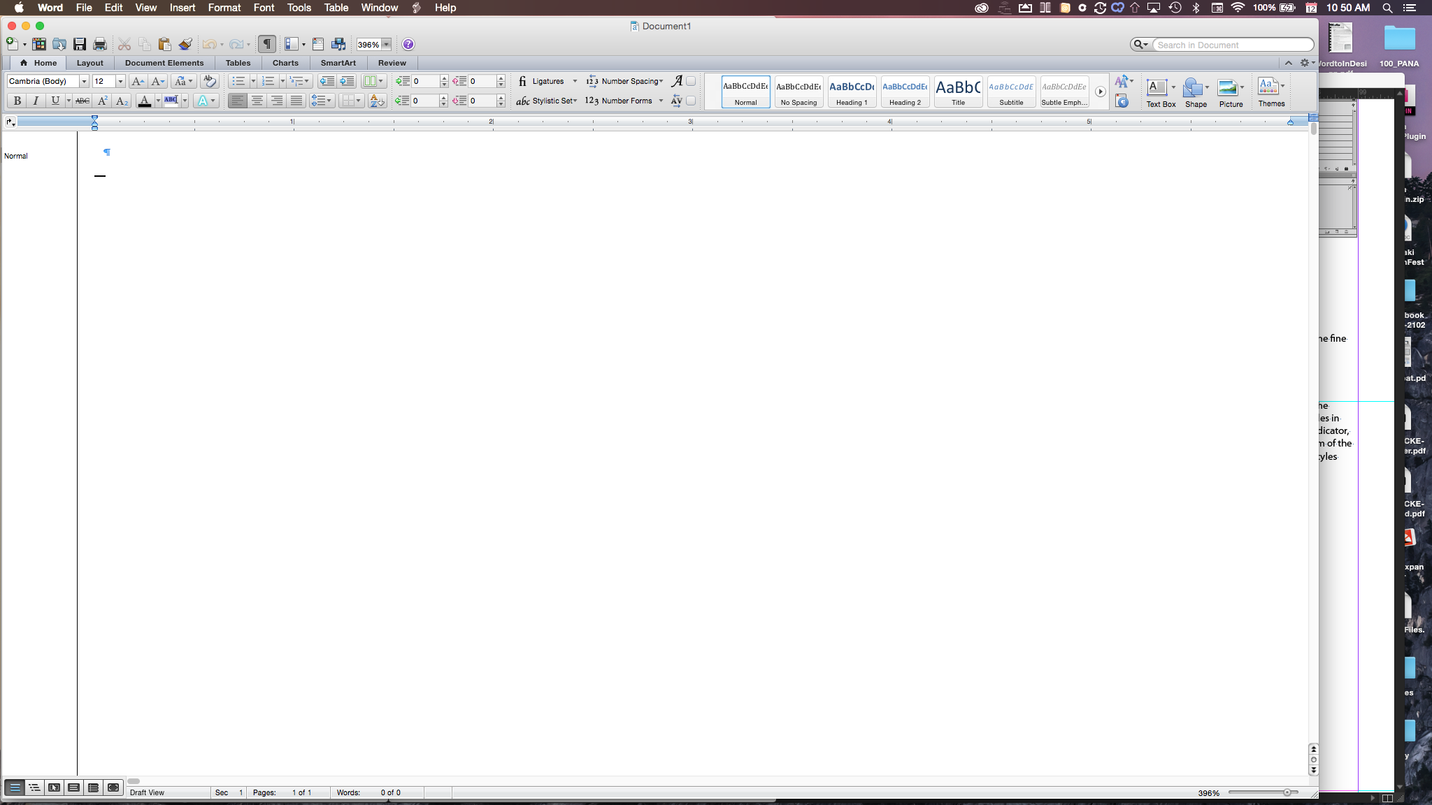 microsoft word toolbar layout