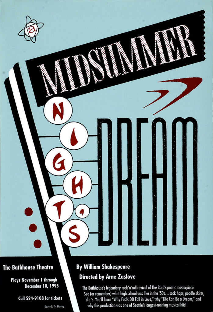 Midsummer Night's Dream theater poster 