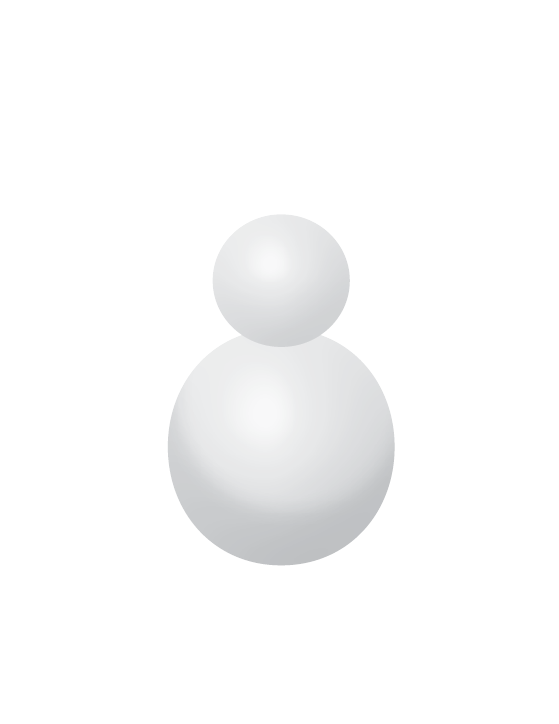 InDesign snowman step 2