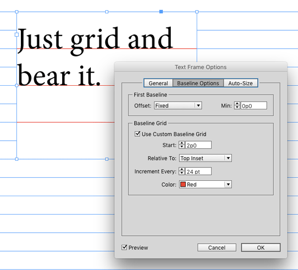 Align to the Top & Bottom of a Text Frame in InDesign [SMART