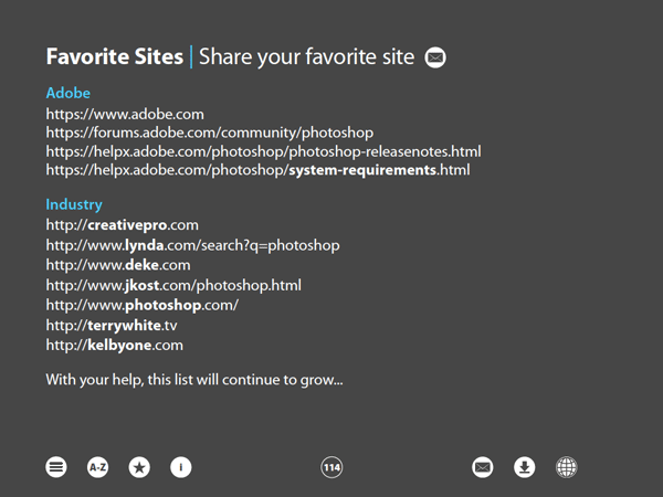 Photoshop New Features Guide resources