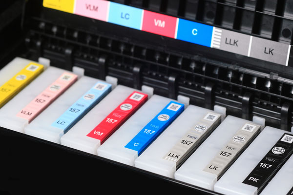 Figure 2: More inks mean you can get a wider gamut of colors out of a modern printer.