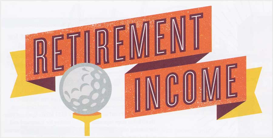 The readability of this creative headline treatment is hindered by the lack of enough contrast between the outlined lettering and its background: the orange banner stands out more than the actual words.