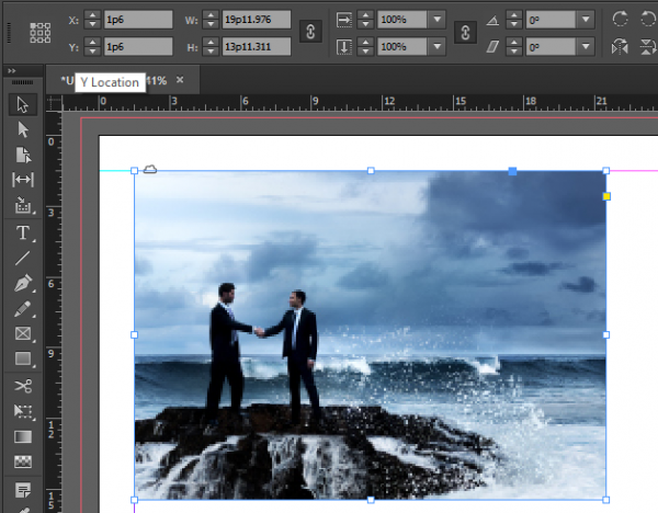 Scale Indesign Photo Examples Scaling an Object to an Exact Size