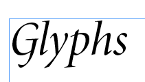 indesign cc 2015 alternate glyphs menu