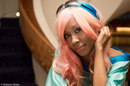 Visual Storytelling Figure 3: In this image, the tack-sharp details like the model’s eyes and hair contribute to the overall impression of professional quality.