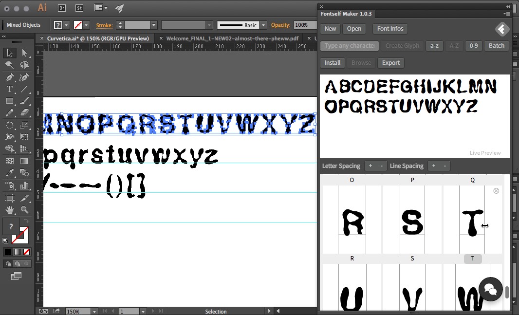 fontself maker for illustrator cc