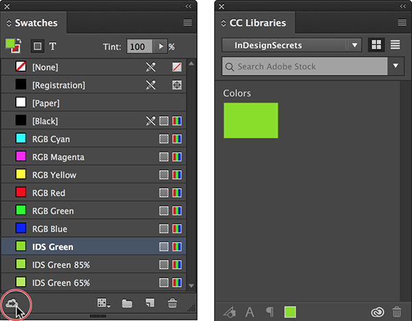 Indesign Basics Working With Swatches Creativepro Network