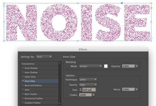 InDesign-tip-noise-grain-text-big-chunks