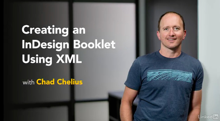creating an indesign booklet using xml lynda.com course