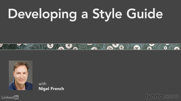 lynda video course developing a style guide