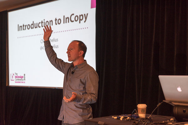 Chad Chelius got new InCopy users started off on the right foot.