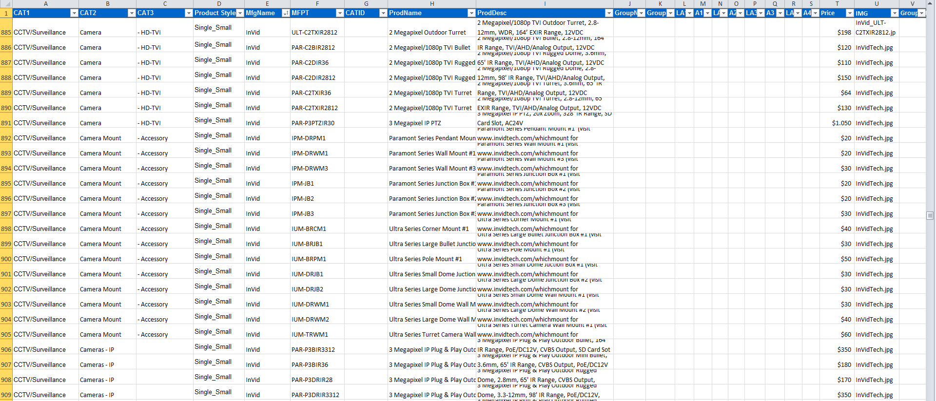 Data Catalog Template Excel