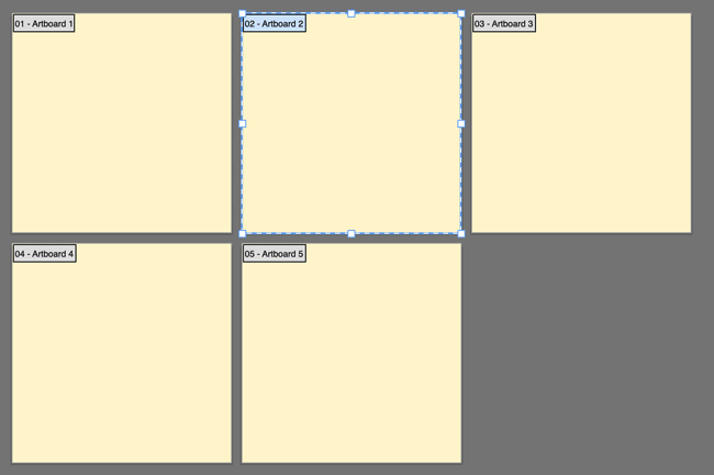 Artboards with a custom background color in Adobe Illustrator