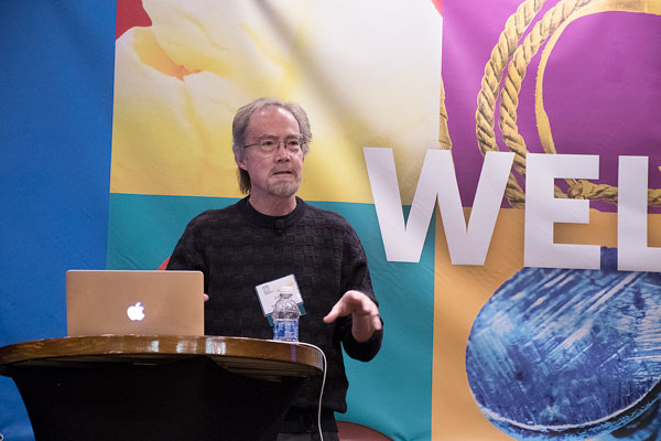 John McWade presenting at the 2016 Color Conference