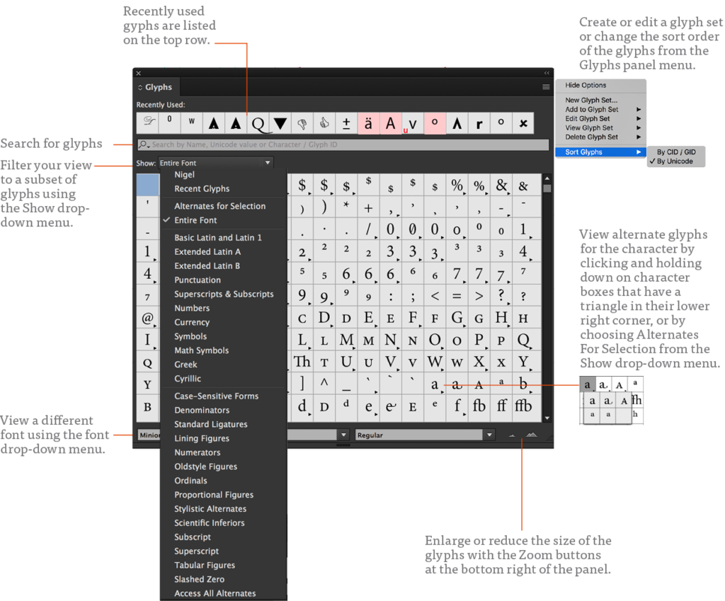 Special Characters