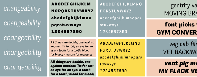 Trilon font
