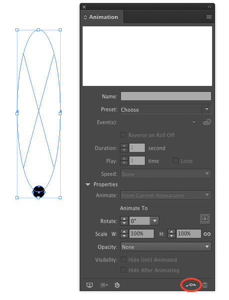 create motion path