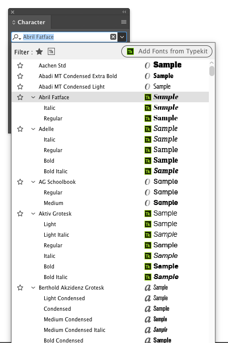 Tip of the Week: A Shortcut to View All Available Font Styles ...