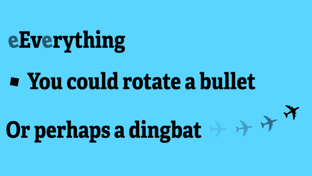 InDesign script rotate character