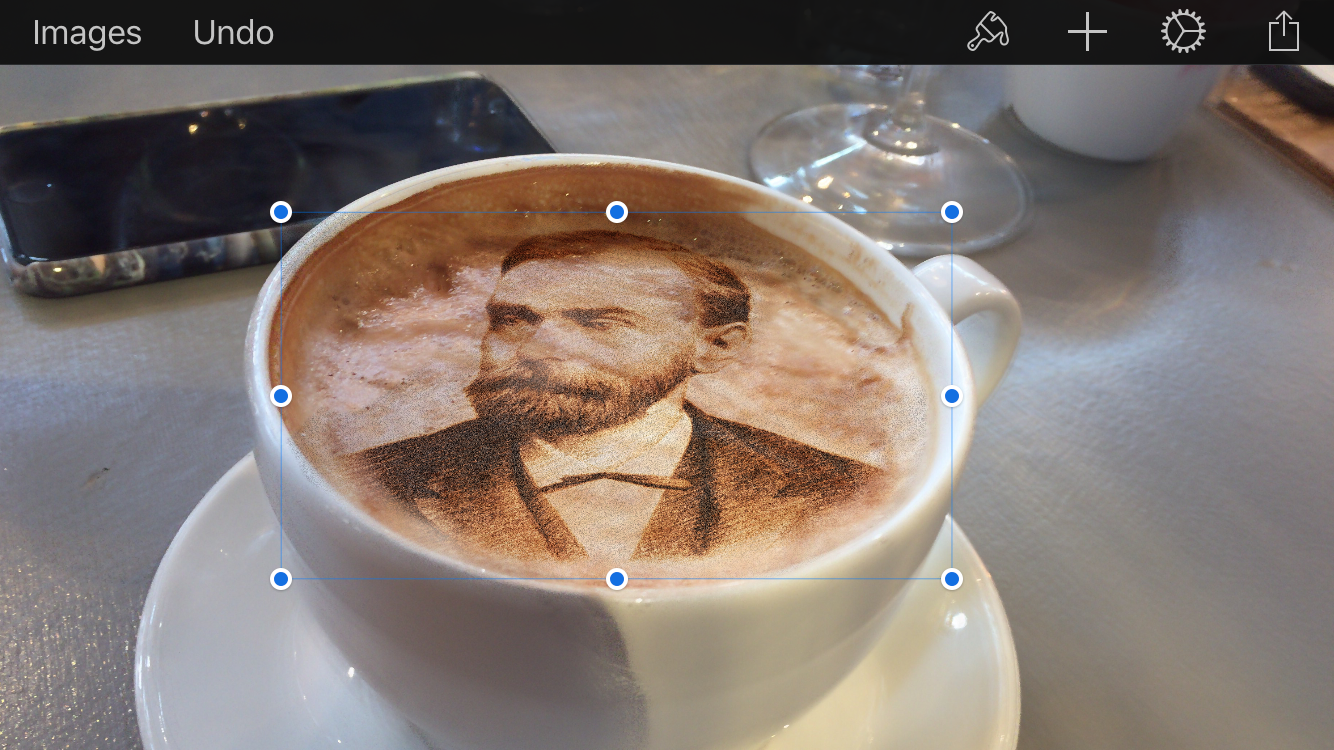 Latte Art - PhotoFunia: Free photo effects and online photo editor