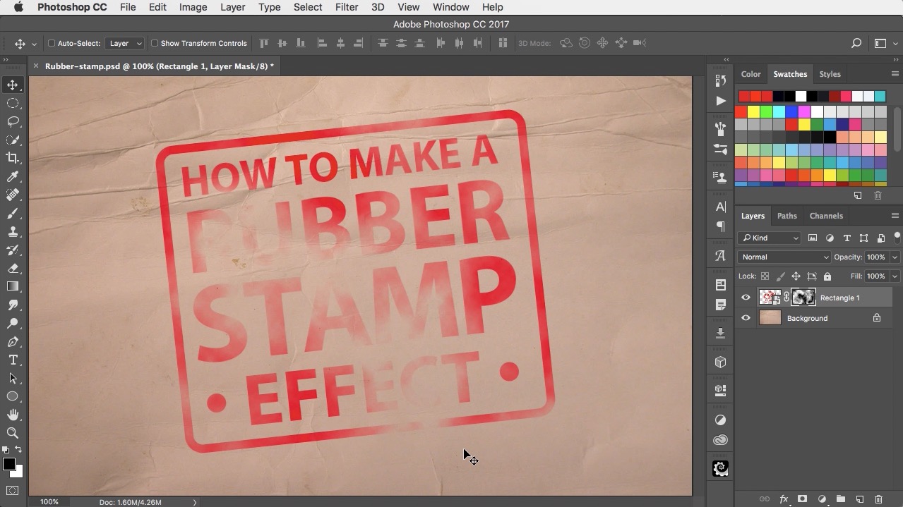How To Make A Rubber Stamp Effect In Photoshop Creativepro Network